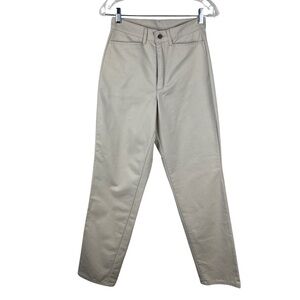 Vintage 90s Levi’s High Rise Straight Leg Khaki Tapered Trouser Casual Pants